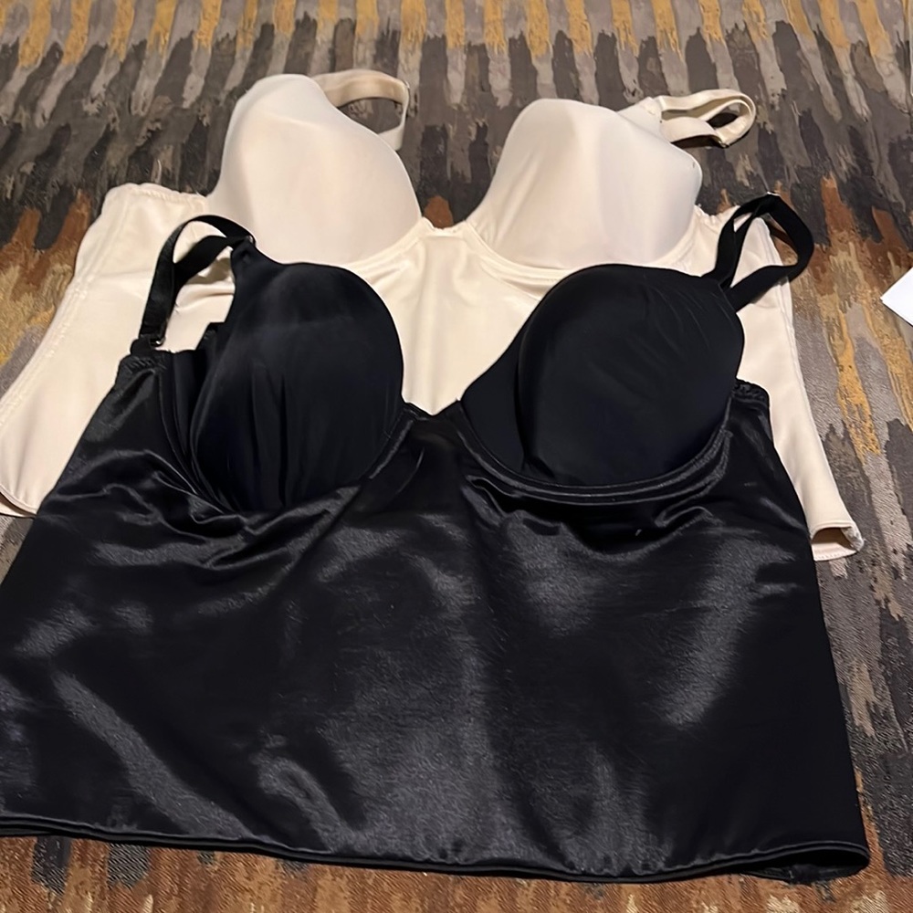 2 for I nice long line bra good condition